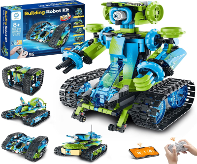 Sillbird Robot Car Building Kit with Remote Control STEM 